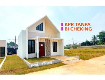 DP 0% All in 2 juta Akad, Rumah Hook dekat Stasiun n Exit tol