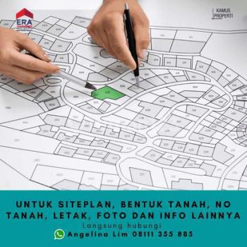 Kavling Komersial 1.200 M2 Pik 2 Tepi Jalan Lokasi Strategis