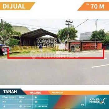 LAHAN LUAS & SANGAT STRATEGIS DI KARANGLO - MALANG