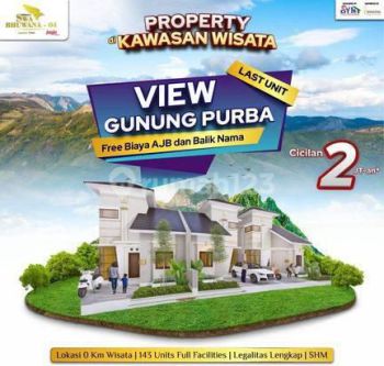 Dijual Ruko Murah Dalam Perumahan Terlaris Di Patuk