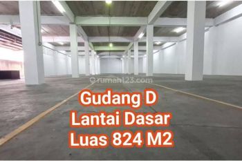 Disewakan Gudang di Kawasan Industri Pulo Gadung Blok III - Gudang D (Lantai