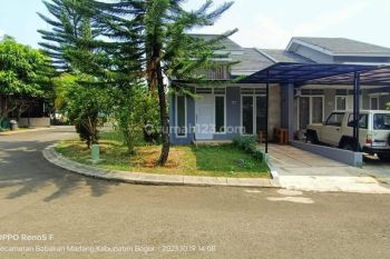 Rumah Hoek Bagus Di Lokasi Klaster Rapi Karena Infrastruktur Di Tanam Klaster