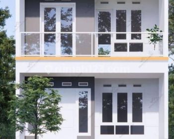 Rumah 2 lantai 700 juta Bekasi cash bertahap dekat tol stasiun