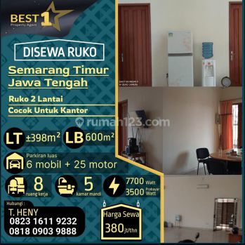Ruko 2 Lantai di Semarang Timur, Semarang, Cocok Untuk Usaha