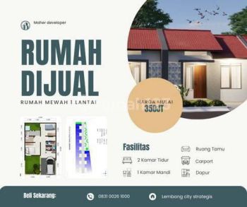 Rumah 350jt di Komplek Villa Hawa Lembang Residence Bandung