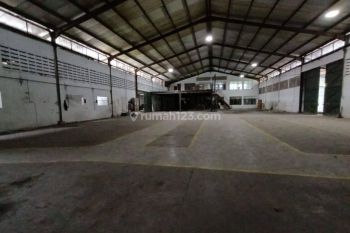 Disewa Gudang Daan Mogot Tangerang, Loading Dock, Lift Barang, Kontainer 40 Siap