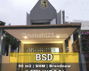 Rumah Baru 2 Lantai di Griya Loka Bsd Siap Huni