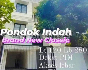 Rumah pondok indah SHM Baru 2 Lantai best deal