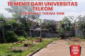 Dijual Tanah Hunian Ciganitri 10 Menit Dari Universitas Telkom Buah Batu SHM