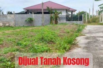 Di jual tanah murah siap bangun lokasi abusamah