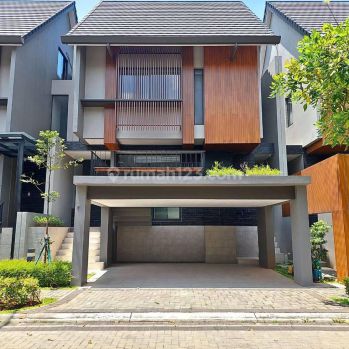 Rumah Modern Tropis Siap Huni Caelus Greenwich Park Bsd City