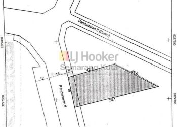 Kavling di Jalan Pandanaran