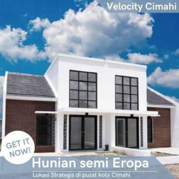 Bebas dari banjir.. Hunian semi eropa di pusat kota cimahi 15 menit dari alun