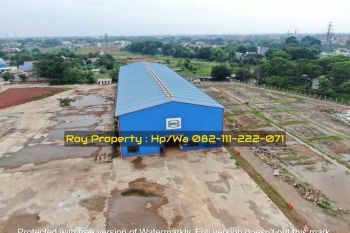 PALING TERMURAH Disewakan Lahan di Tambun Selatan Bekasi 3.2 Ha FULL COR BETON