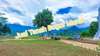 Jual Tanah Bogor Murah Ukuran luas bersertifikat