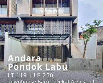 RUMAH ANDARA CILANDAK, DEDIGN MODERN, DEKAT PINTU TOLL ANDARA