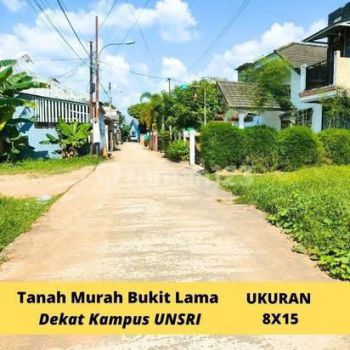 Dijual Tanah Murah Bukit Lama Kota Palembang