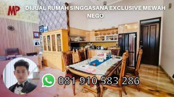 Dijual Rumah Singgasana Exclusive Mewah Nego