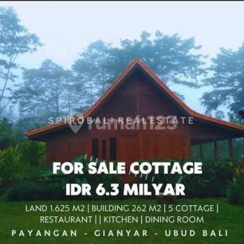 Di Jual Joglo Cottage Serenity And Green di Payangan Ubud
