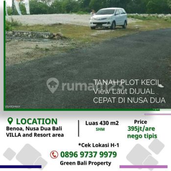 Tanah Murah Shm di Benoa Nusa Dua Bali