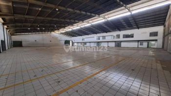 GUDANG DAN KANTOR LUAS DEKAT TOL AKSES 40feet parkir luas banget (stf)