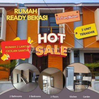 Di jual Rumah Tanpa Dp 0% Cukup 2 juta All in Tanah tinggi Bekasi