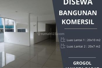 Disewa Bangunan Komersil di Grogol Jakarta Barat