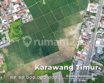 Dijual termurah Lahan Komersil akses Tol Karawang Timur