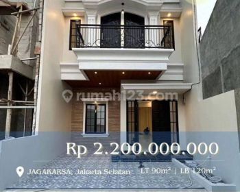 Rumah Baru Cantik Keren Brand New 2 Lantai Siap Huni Harga Miring