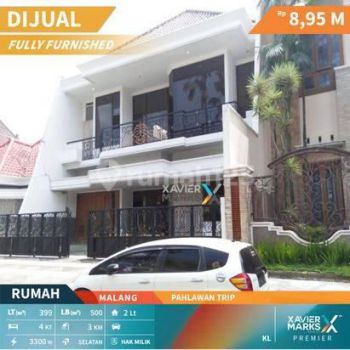 Rumah Besar Dan Megah Lokasi Elit Tengah Kota Di Pahlawan Trip, Klojen Malang