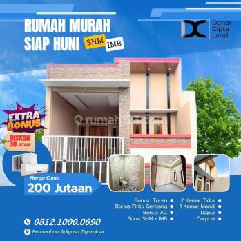Rumah Siap Huni di Tigaraksa Dijual Dengan Harga Spesial
