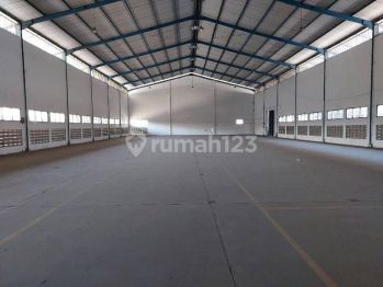 Pabrik/ Gudang Siap Pakai, Dekat Tol dan Bandara