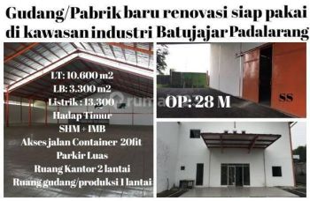 Gudang Baru Renov Kawasan Industri Batujajar