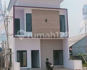Rumah 2 Lantai 10 Menit Tol Cijago Tapos Depok