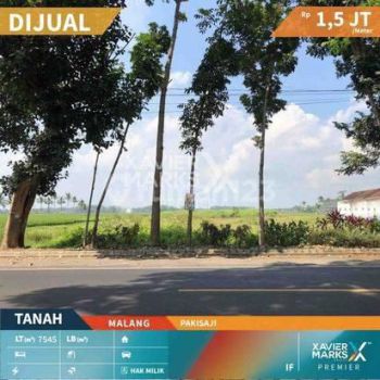 TANAH STRATEGIS  DI PAKISAJI JALAN POROS MALANG - KEPANJEN