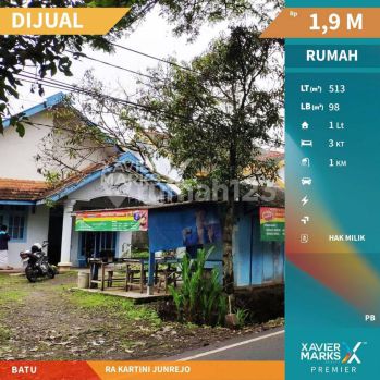 N019 Rumah Dijual Cocok Untuk Usaha Dekat Predator Fun Park,junrejo Batu