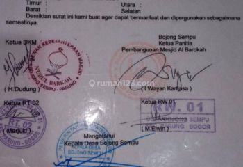 Tanah Luas Kosong Ciseeng Bogor