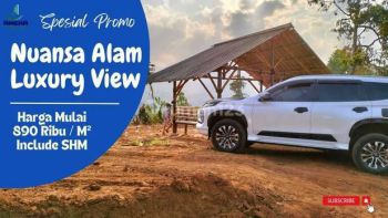 TANAH LUAS 188 M² SHM DI BOGOR TIMUR DEKAT AREA WISATA