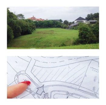 Kavling dalam kompleks Bukit Cinere