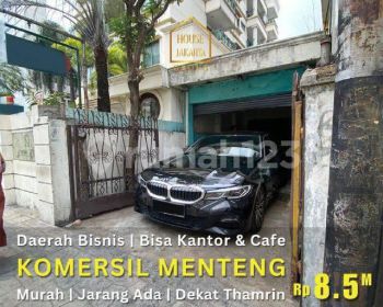 Komersial Menteng Daerah Bisnis, Bisa Kantor, Cafe, Dekat Thamrin