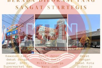 Kavling sidoarjo siap bangu stratgis dkt Surabaya sudah SHM siap balik nama
