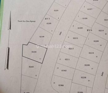 Tanah Kavling MURAH, Harga di bawah NJOP di Tirtasani Malang