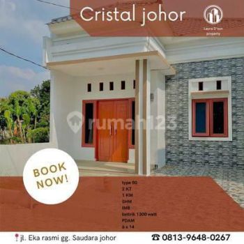 Rumah cantik desain modern esentrik, harga terjangkau cuman 495jt