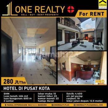 For Rent Hotel Tengah Kota