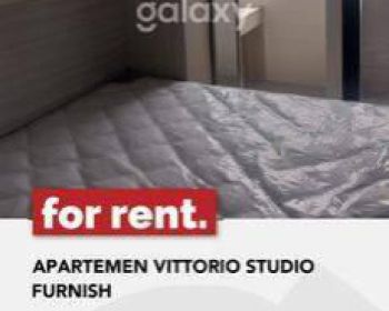 Apartemen Studio Furnish Vittorio Surabaya Barat