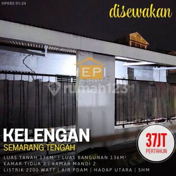 Disewakan Rumah di Kelengan Semarang Tengah