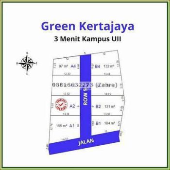 Tanah Jogja 1jtan, 5 Menit Kampus Uii Pusat, View Merapi