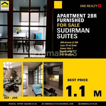 Dijual Apartemen Sudirman Suites 3BR