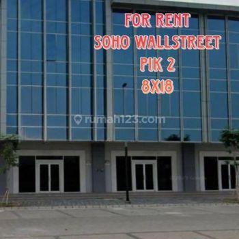 For Rent Rukan Soho Wallstreet Pantai Indah Kapuk 2