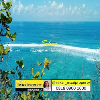 Tanah Atas Tebing Pantai Batu Barak Pandawa View Super Keren
